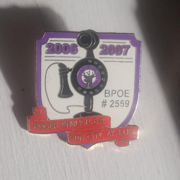 🦌 Elks Lodge Sun City Arizona 2006 - 2007 Lapel Pin - Picture 2 of 4